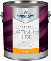 Alamo Paint & Decorating® Optimum Hide Ceiling White is a quick-drying flat finish designed for interior ceilings. It is ideal for areas that must remain in service while being painted, such as hotels, offices, hospitals, and nursing homes. It dries a bright white and minimizes surface imperfections.boom