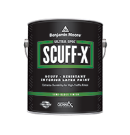 Alamo Paint & Decorating® Award-winning Ultra Spec® SCUFF-X® is a revolutionary, single-component paint which resists scuffing before it starts. Built for professionals, it is engineered with cutting-edge protection against scuffs.