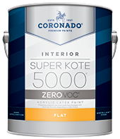 Alamo Paint & Decorating® Super Kote 5000 Zero is designed to meet the most stringent VOC regulations, while still facilitating a smooth, fast production process. With excellent hide and leveling, this professional product delivers a high-quality finish.boom