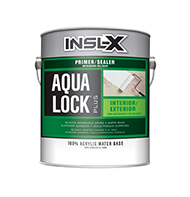 Alamo Paint & Decorating® Aqua Lock Plus is a multipurpose, 100% acrylic, water-based primer/sealer for outstanding everyday stain blocking on a variety of surfaces. It adheres to interior and exterior surfaces and can be top-coated with latex or oil-based coatings.

Blocks tough stains
Provides a mold-resistant coating, including in high-humidity areas
Quick drying
Topcoat in 1 hourboom