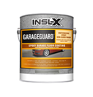 Alamo Paint & Decorating® GarageGuard is a water-based, catalyzed epoxy that delivers superior chemical, abrasion, and impact resistance in a durable, semi-gloss coating. Can be used on garage floors, basement floors, and other concrete surfaces. GarageGuard is cross-linked for outstanding hardness and chemical resistance.

Waterborne 2-part epoxy
Durable semi-gloss finish
Will not lift existing coatings
Resists hot tire pick-up from cars
Recoat in 24 hours
Return to service: 72 hours for cool tires, 5-7 days for hot tiresboom